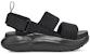 (W) UGG LA Cloud Siri Hitam 'Sandal Fesyen Tebal Retro Selesa' 1136814-BLK