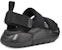 (W) UGG LA Cloud Siri Hitam 'Sandal Fesyen Tebal Retro Selesa' 1136814-BLK