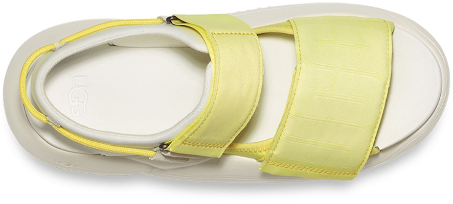 (Women) UGG LA Cloud Strap Flatform Sandal 'Neon Green White' 1125103-LELI Purchase (Women) UGG LA Cloud Strap Flatform Sandal 'Neon Green White' 1125103-LELI