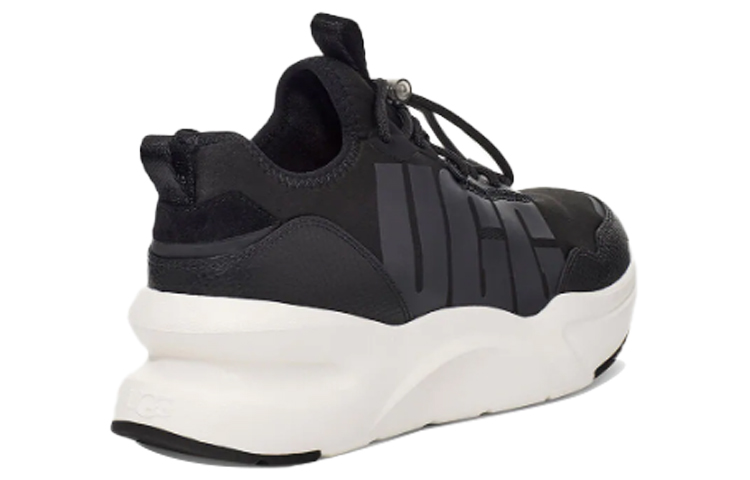 Shop (W) UGG La Daze Sportschoen Zwart Wit 1114494-BLK