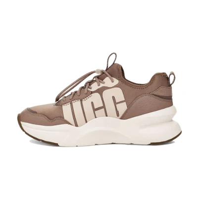 (W) UGG La Daze Sports Shoe Brown White