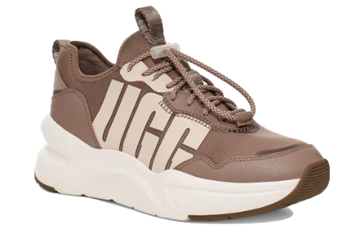 Lookbook (W) UGG La Daze Sportschoen Bruin Wit 1114494-CMRGN