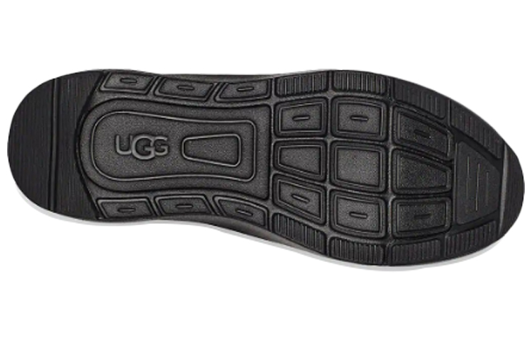 Details for (W) UGG La Daze Slijtvaste Cozy Sports Schoen Dikke Zool Wit Zwart 1114494-BWHT