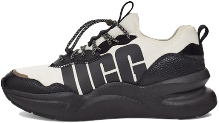 (W) UGG La Daze 耐磨舒适厚底运动鞋 白黑配色 1114494-BWHT Buy (W) UGG La Daze 耐磨舒适厚底运动鞋 白黑配色 1114494-BWHT