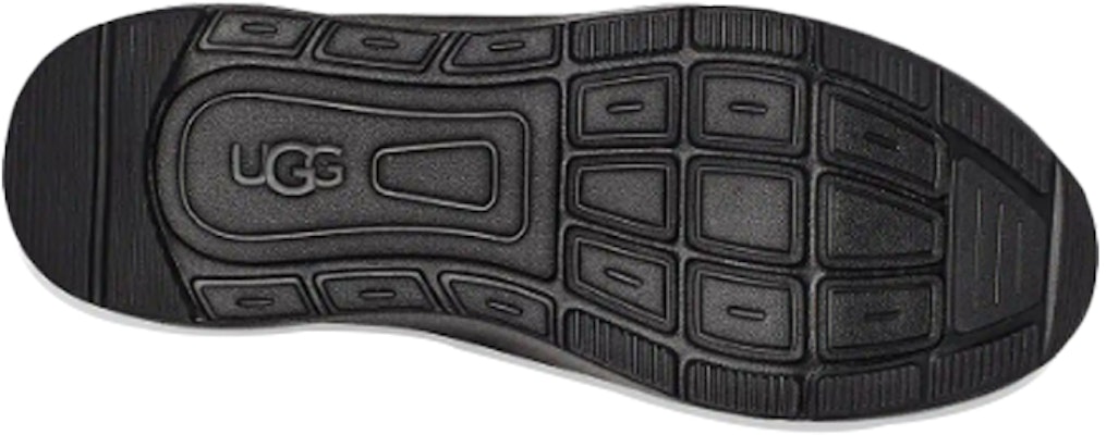 (W) UGG La Daze 耐磨舒适厚底运动鞋 白黑配色 1114494-BWHT Details for (W) UGG La Daze 耐磨舒适厚底运动鞋 白黑配色 1114494-BWHT