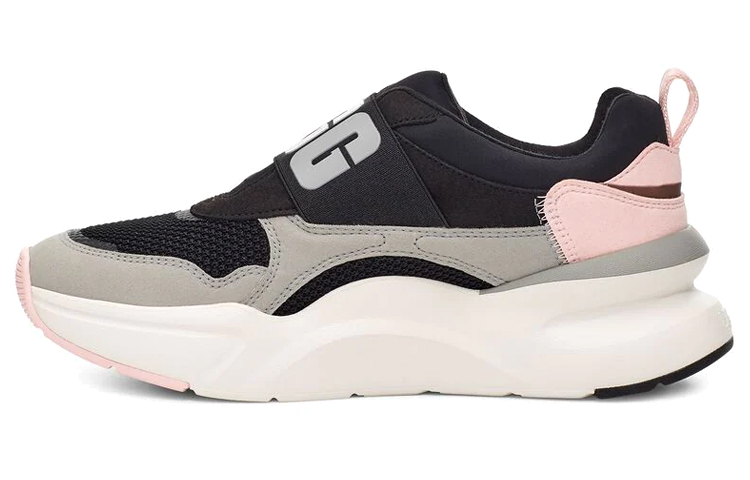 (Women) UGG LA Flex 'Black Gray Pink' 1119890-BSL