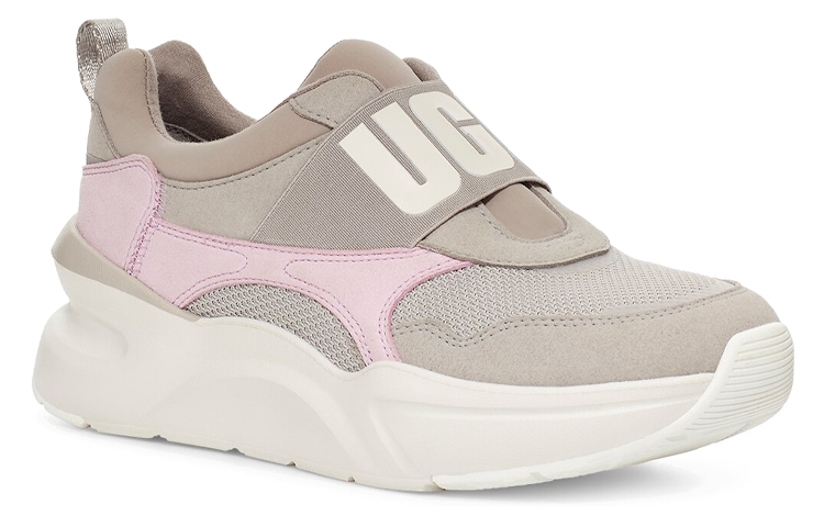Lookbook UGG LA Flex 透氣舒適 低筒運動休閒鞋 女款 灰色