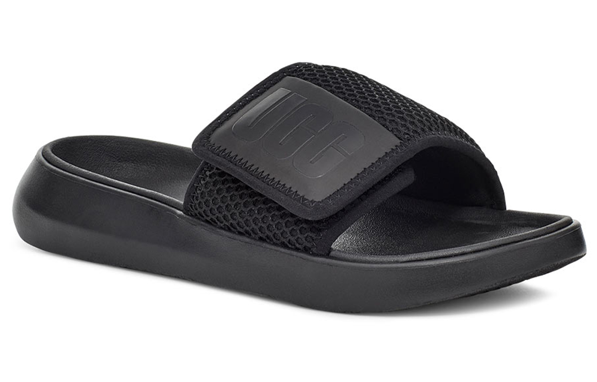Lookbook (Women) UGG LA Light Slide Black Slippers 1107911-BBLC