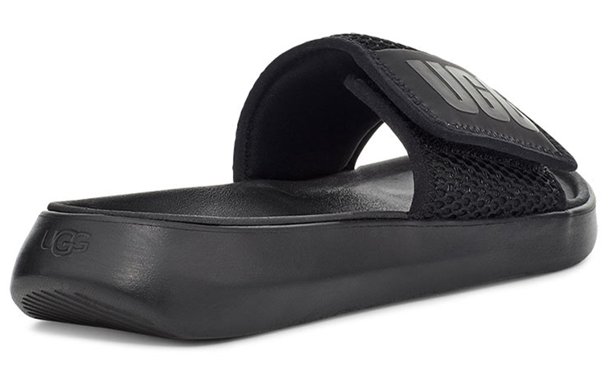 Shop (Women) UGG LA Light Slide Black Slippers 1107911-BBLC
