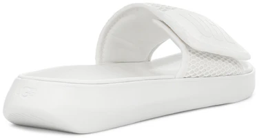 Shop UGG LA Light Slide 白色 女款 拖鞋