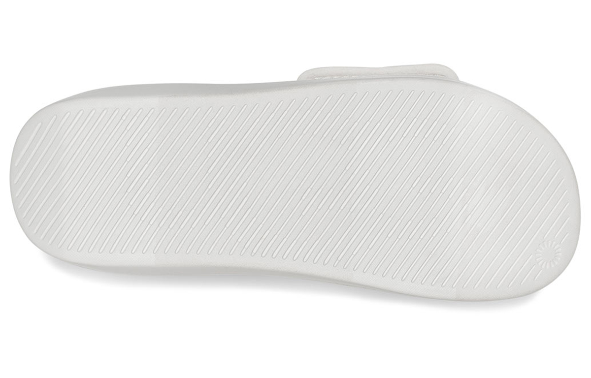 Details for (Women) UGG LA Light Slide White Slippers 1107911-WHT