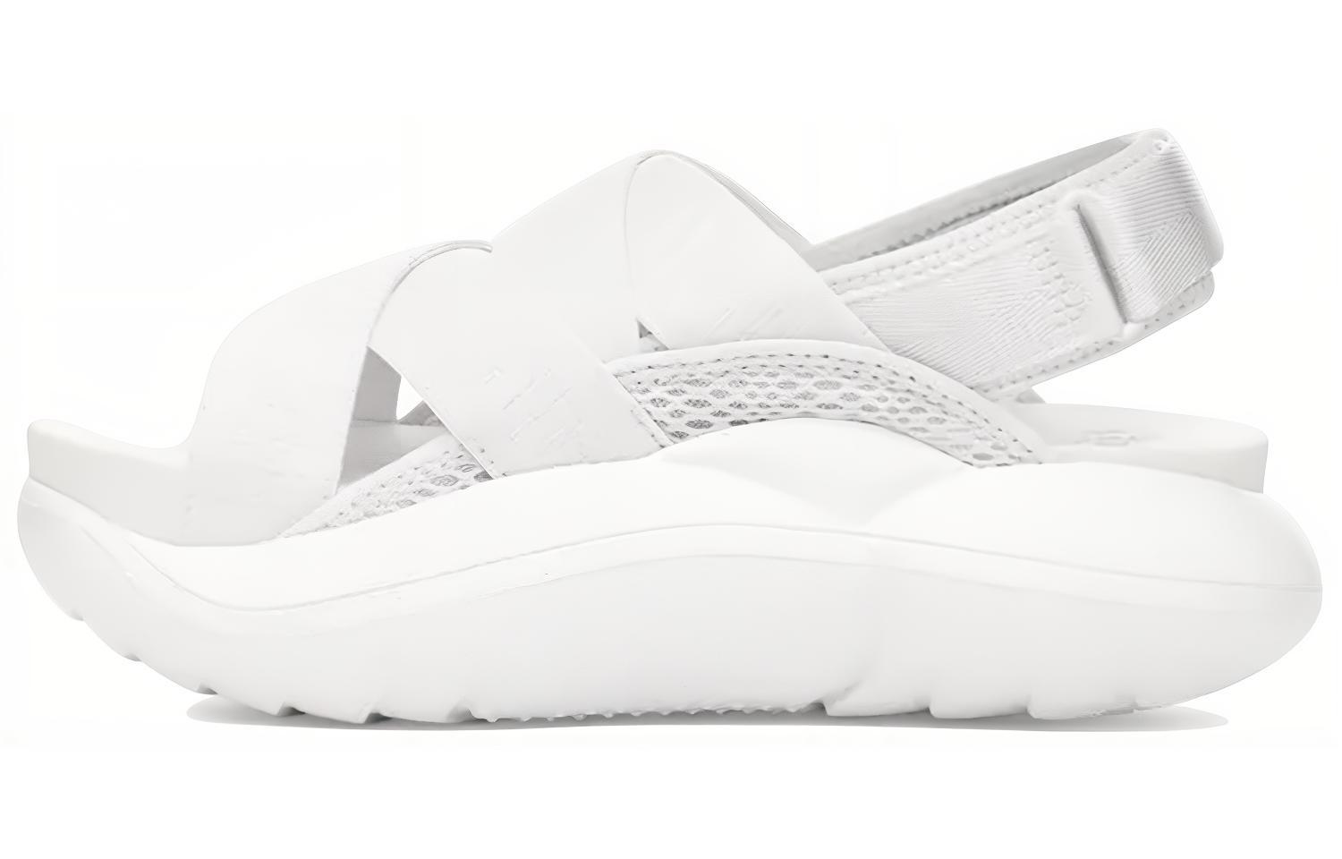 (Women) UGG LA Series Open Toe Sandals White 1110090-WHT