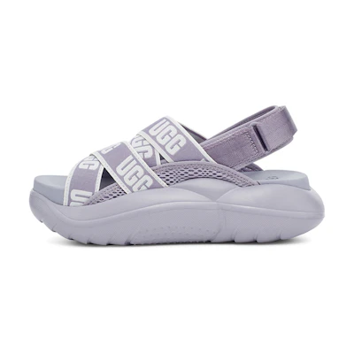 (W) UGG LA Series Open Toe Sports Sandals Purple