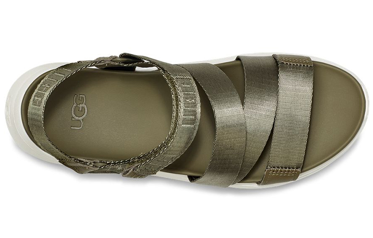Shop (Women) UGG La Shores 'Green White' 1118499-BTOL