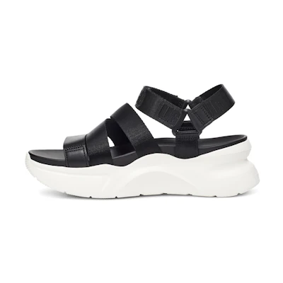 (W) UGG LA Cloud Collection Sports sandals 'Black White'
