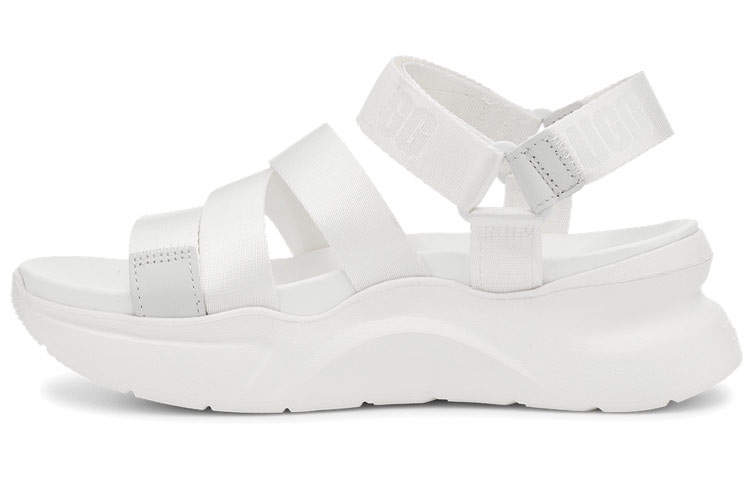 (Women) UGG LA Shores Sandals White 1118499-WHT