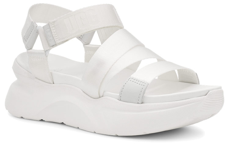 Lookbook (W) UGG LA Shores Sandalen Weiß 1118499-WHT