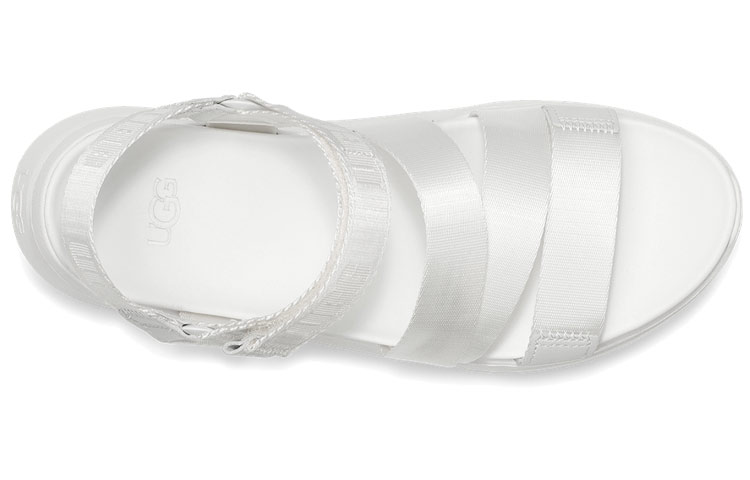 Shop (W) UGG LA Shores Sandalen Weiß 1118499-WHT