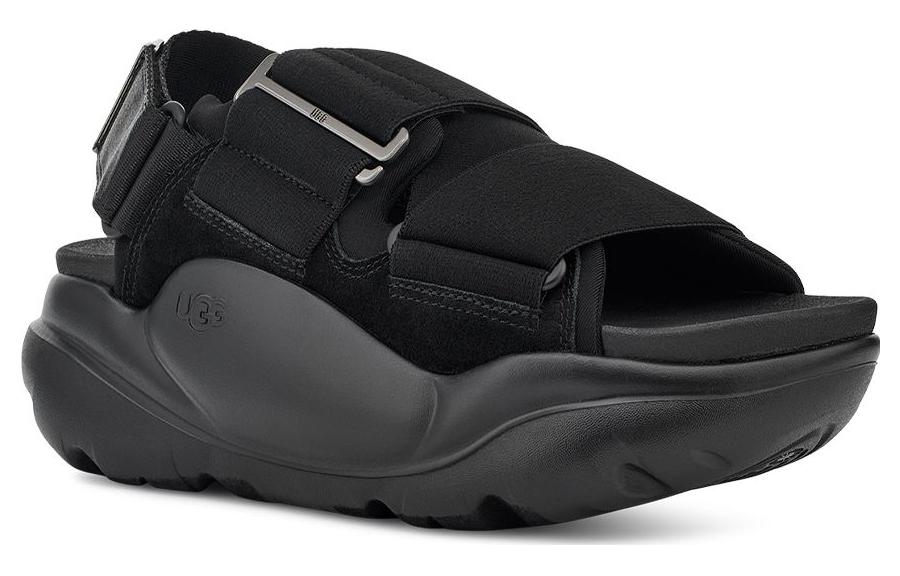 Order UGG LA 雲系列 織物 輕盈舒適 時尚涼鞋 女款 黑色