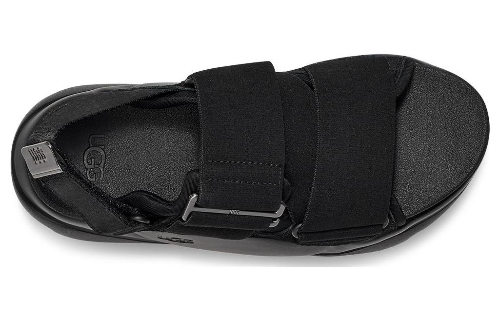 Lookbook UGG LA 雲系列 織物 輕盈舒適 時尚涼鞋 女款 黑色