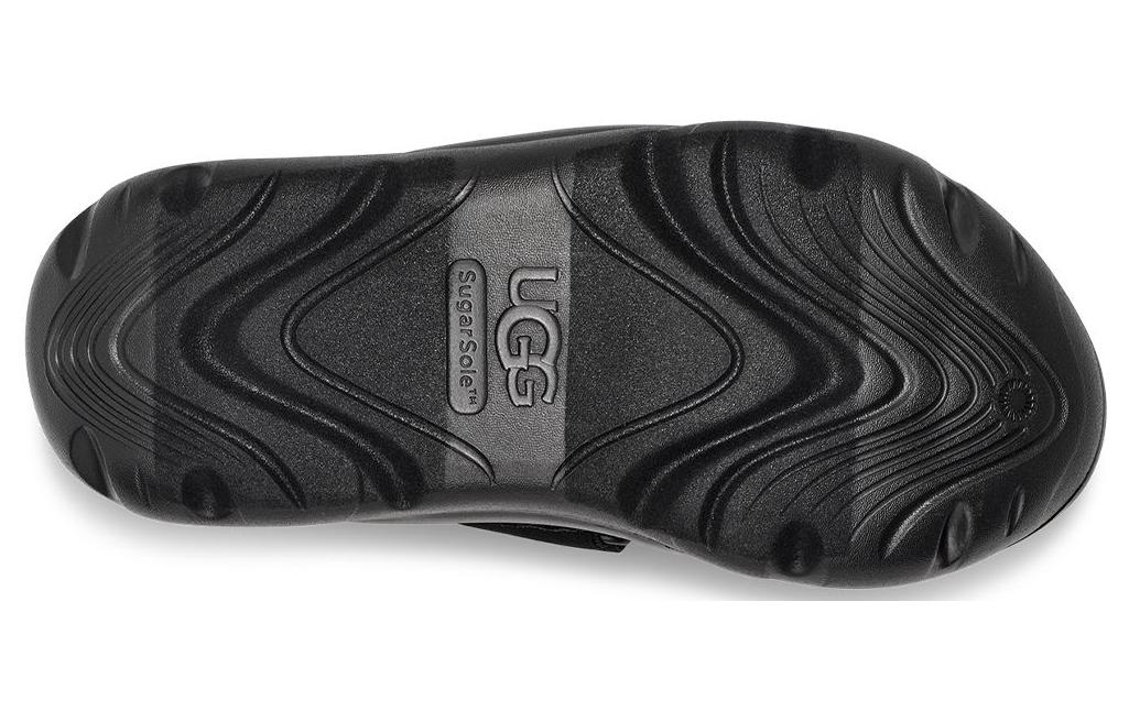 Shop UGG LA 雲系列 織物 輕盈舒適 時尚涼鞋 女款 黑色