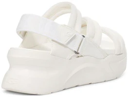 Shop UGG LA Sun 織物 舒適悠閒 時尚涼鞋 女款 白色