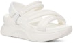 Order (W) UGG LA Sun White 'Cozy Knit Fashion Slide' Selipar Fesyen Rajut Selesa. 1125101-WHT