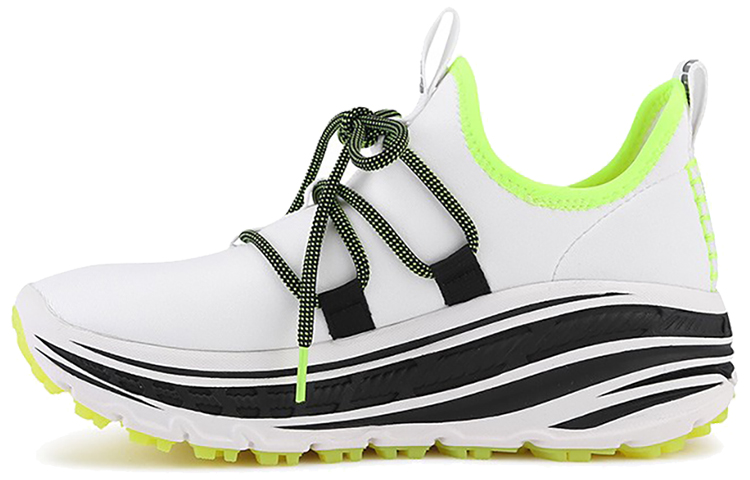 (W) UGG Lace RNNR 'White Yellow'