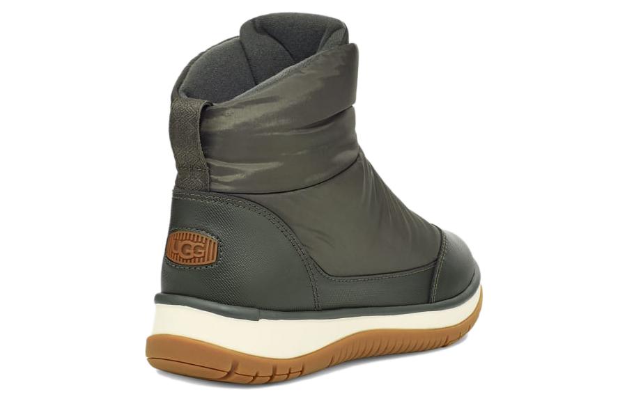 Lookbook UGG Lakeside 角撐式拉鍊 舒適百搭 短靴 女款 綠色