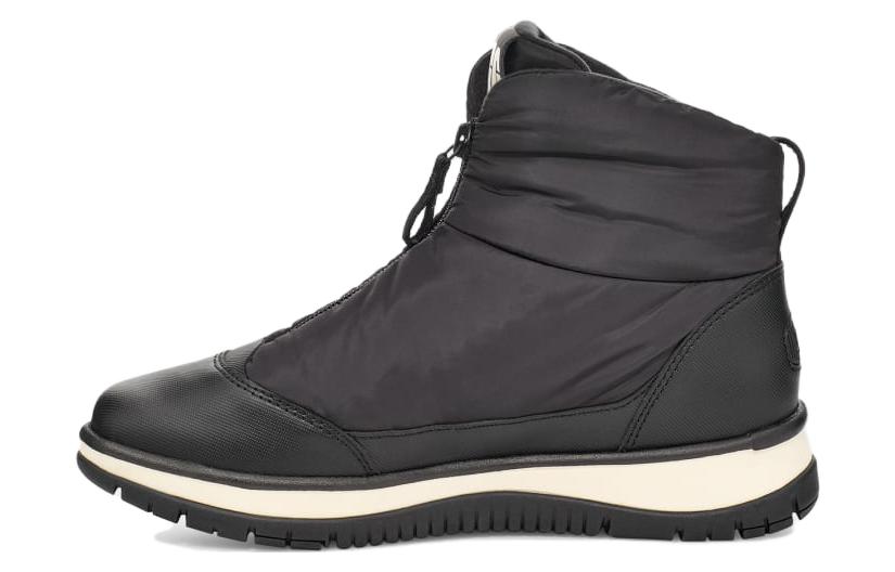 (W) UGG Lakeside Zip Short Boot Black 'CMFT Versatility'