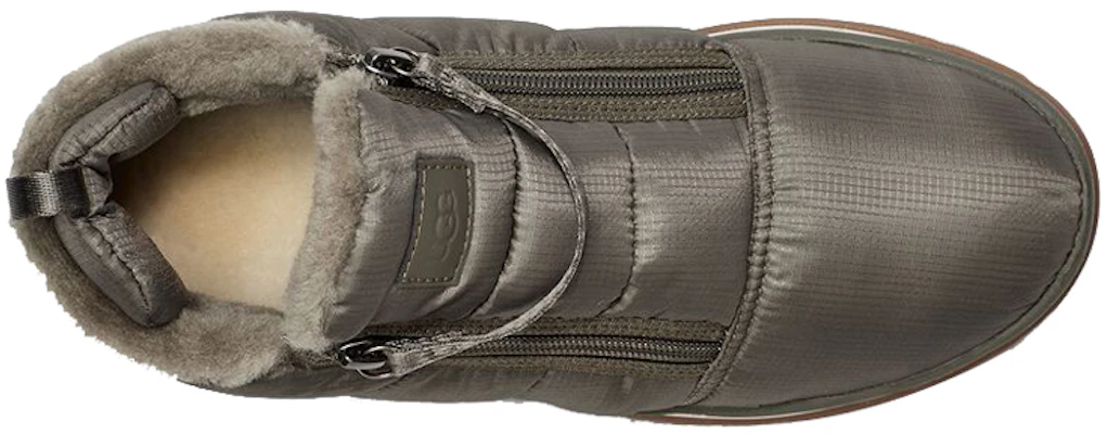 (W) UGG Lakesider Zip Puff ''Army Green'' 1121017-SWE Shop (W) UGG Lakesider Zip Puff ''Army Green'' 1121017-SWE