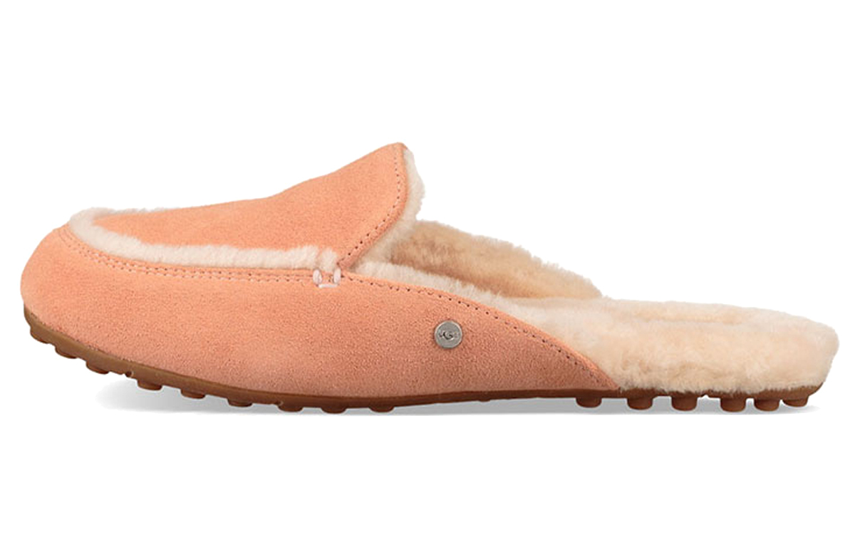 (W) UGG Lane 'Cozy CMFT Fashion Orange-Pink Fur Slides'