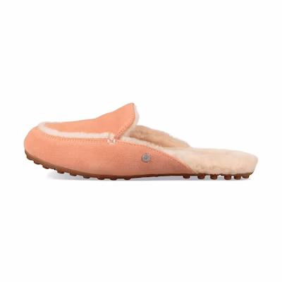 (W) UGG Lane 'Cozy CMFT Fashion Orange-Pink Fur Slides'