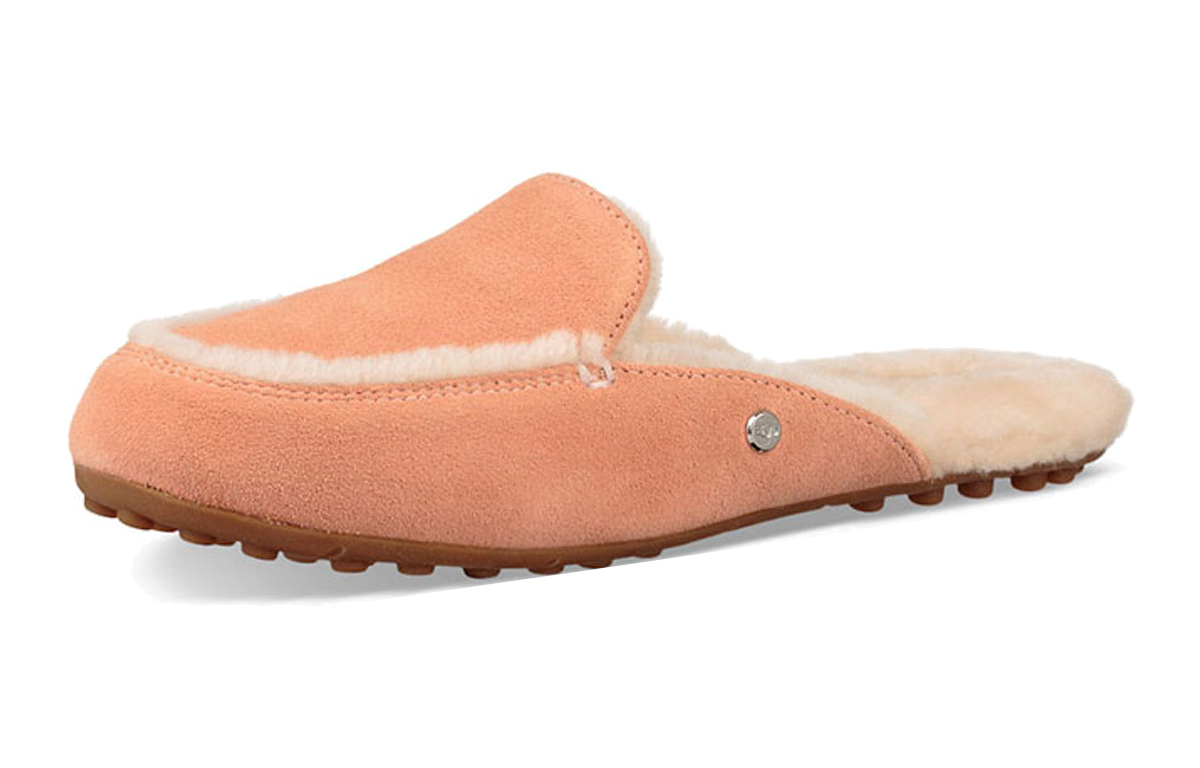(W) UGG Lane 'Cozy CMFT Fashion Orange-Pink Fur Slides' 圖 3