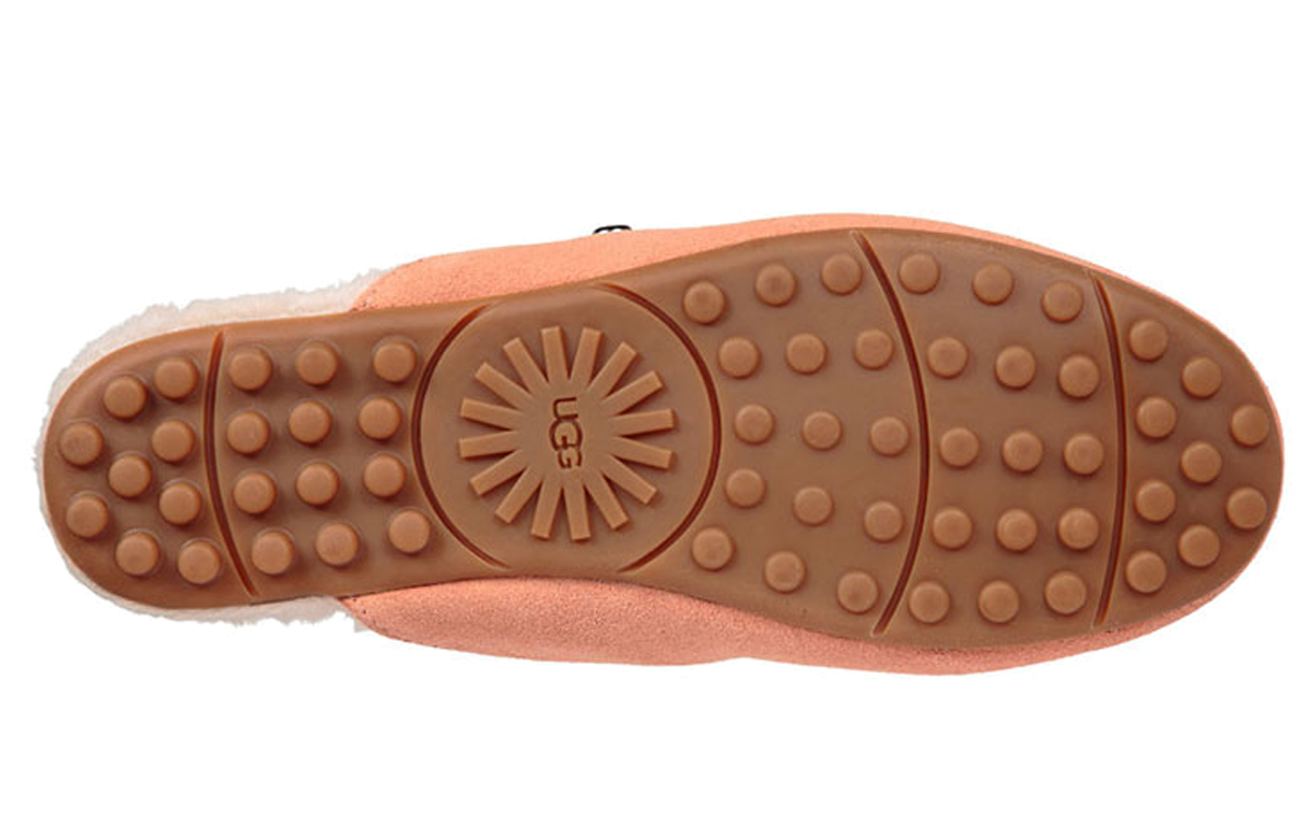 (W) UGG Lane 'Cozy CMFT Fashion Orange-Pink Fur Slides' 圖 6