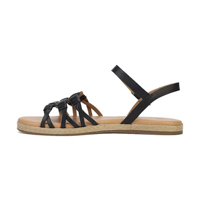 (W) UGG Larisa Black Sandals