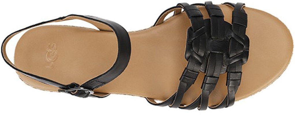 (Women) UGG Larisa Black Sandals 1014950-BLK Shop (Women) UGG Larisa Black Sandals 1014950-BLK