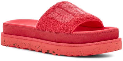 UGG Laton 織物舒適厚底涼拖鞋 女款 木槿粉色 Lookbook UGG Laton 織物舒適厚底涼拖鞋 女款 木槿粉色