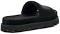 (W) UGG Laton Fesyen Slide 'Hitam Selesa Tapak Tebal' 1126350-BTRY