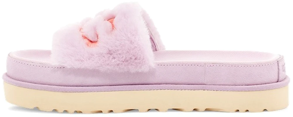 (Women) UGG Laton Fur Slide Purple Slippers 1111236-CATR Buy (Women) UGG Laton Fur Slide Purple Slippers 1111236-CATR