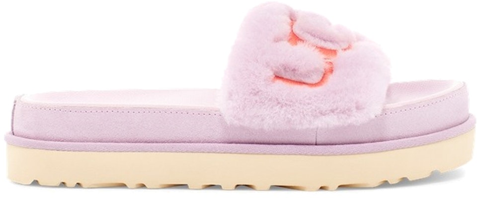 (Women) UGG Laton Fur Slide Purple Slippers 1111236-CATR Order (Women) UGG Laton Fur Slide Purple Slippers 1111236-CATR