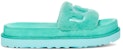 (W) UGG Laton Bulu Sandal 'Hijau' 1111236-TDP