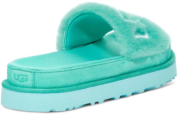 (Women) UGG Laton Fur Slide 'Green' 1111236-TDP Purchase (Women) UGG Laton Fur Slide 'Green' 1111236-TDP