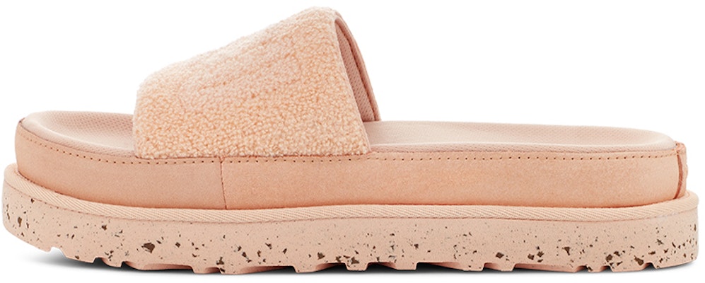 (Women) UGG Laton Fur Slide 'Light Peach Pink' 1126350-PFTR Buy (Women) UGG Laton Fur Slide 'Light Peach Pink' 1126350-PFTR