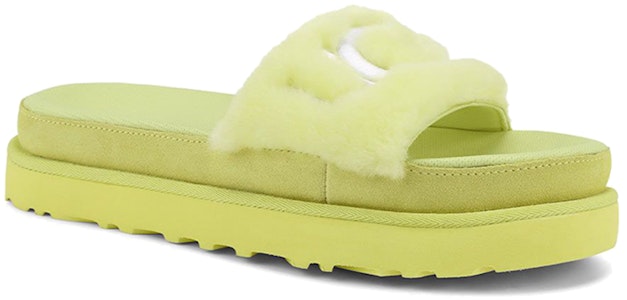 (W) Sandal Bulu Kuning UGG Laton Fur Slide Terbaru 1111236-MRT Lookbook (W) Sandal Bulu Kuning UGG Laton Fur Slide Terbaru 1111236-MRT