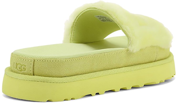 (Women) UGG Laton Fur Slide Yellow Slippers 1111236-MRT Shop (Women) UGG Laton Fur Slide Yellow Slippers 1111236-MRT