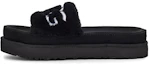 Buy (W) UGG Laton Fell-Pantoffeln Schwarz 1111236-BLK