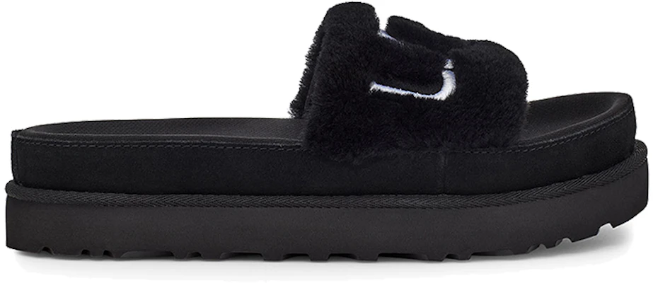 (W) UGG Laton Fell-Pantoffeln Schwarz 1111236-BLK Order (W) UGG Laton Fell-Pantoffeln Schwarz 1111236-BLK