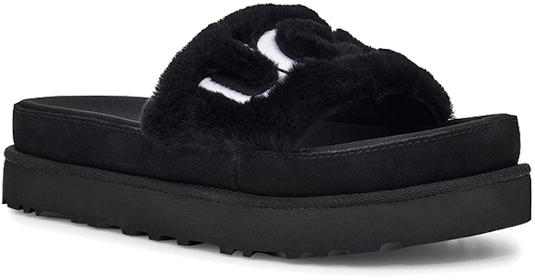 (W) UGG Laton Fur Slide Hitam 1111236-BLK Lookbook (W) UGG Laton Fur Slide Hitam 1111236-BLK