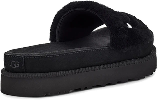 (W) UGG Laton Fell-Pantoffeln Schwarz 1111236-BLK Shop (W) UGG Laton Fell-Pantoffeln Schwarz 1111236-BLK